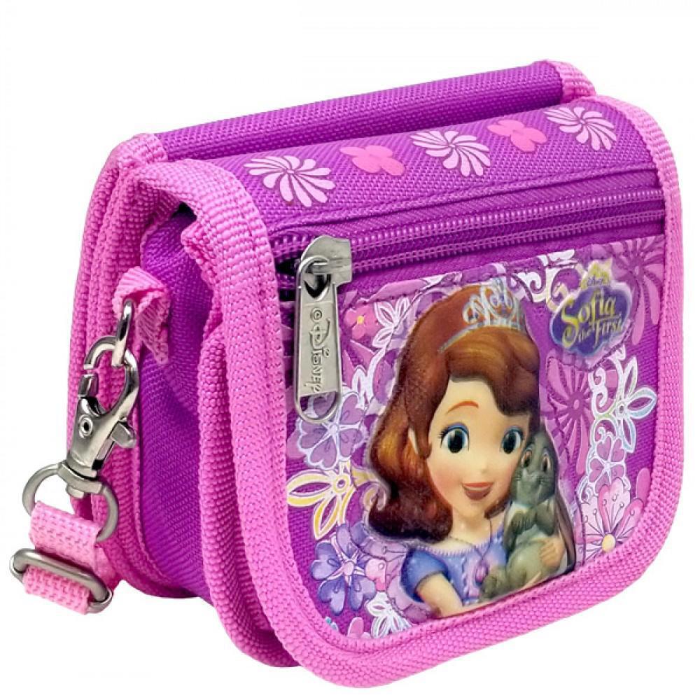 Sofia The First Wallet Purse Long Shoulder Strap